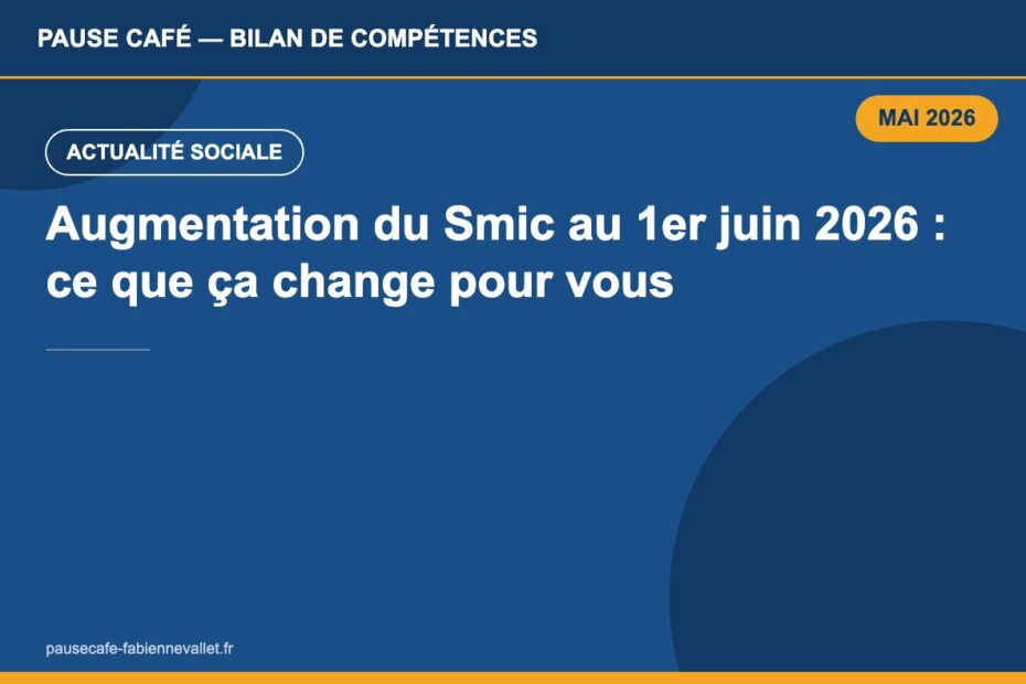 Augmentation du Smic au 1er juin 2026 : ce que ça change pour vous